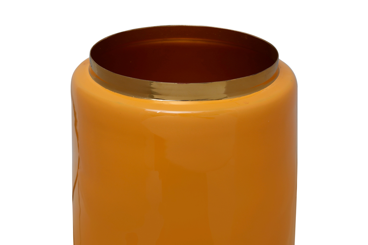 Kayoom Vase Art Deco 455 Gelb / Gold