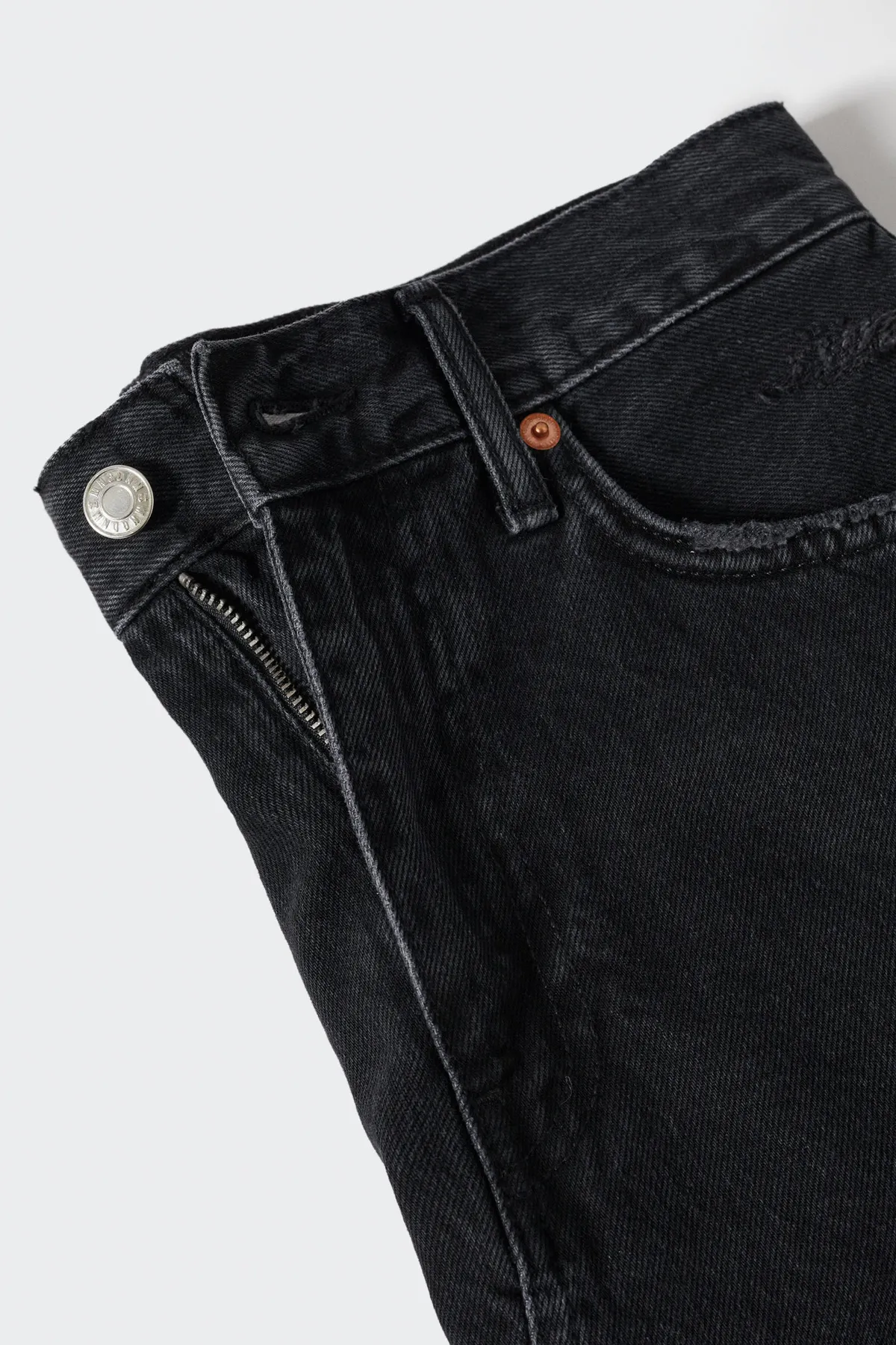 MANGO  27099053 Röcke und Shorts Schwarzer Denim