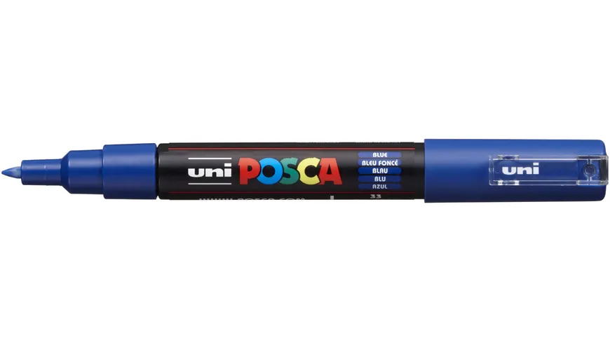FABER-CASTELL  Marker UNI POSCA PC-1MC blau blau