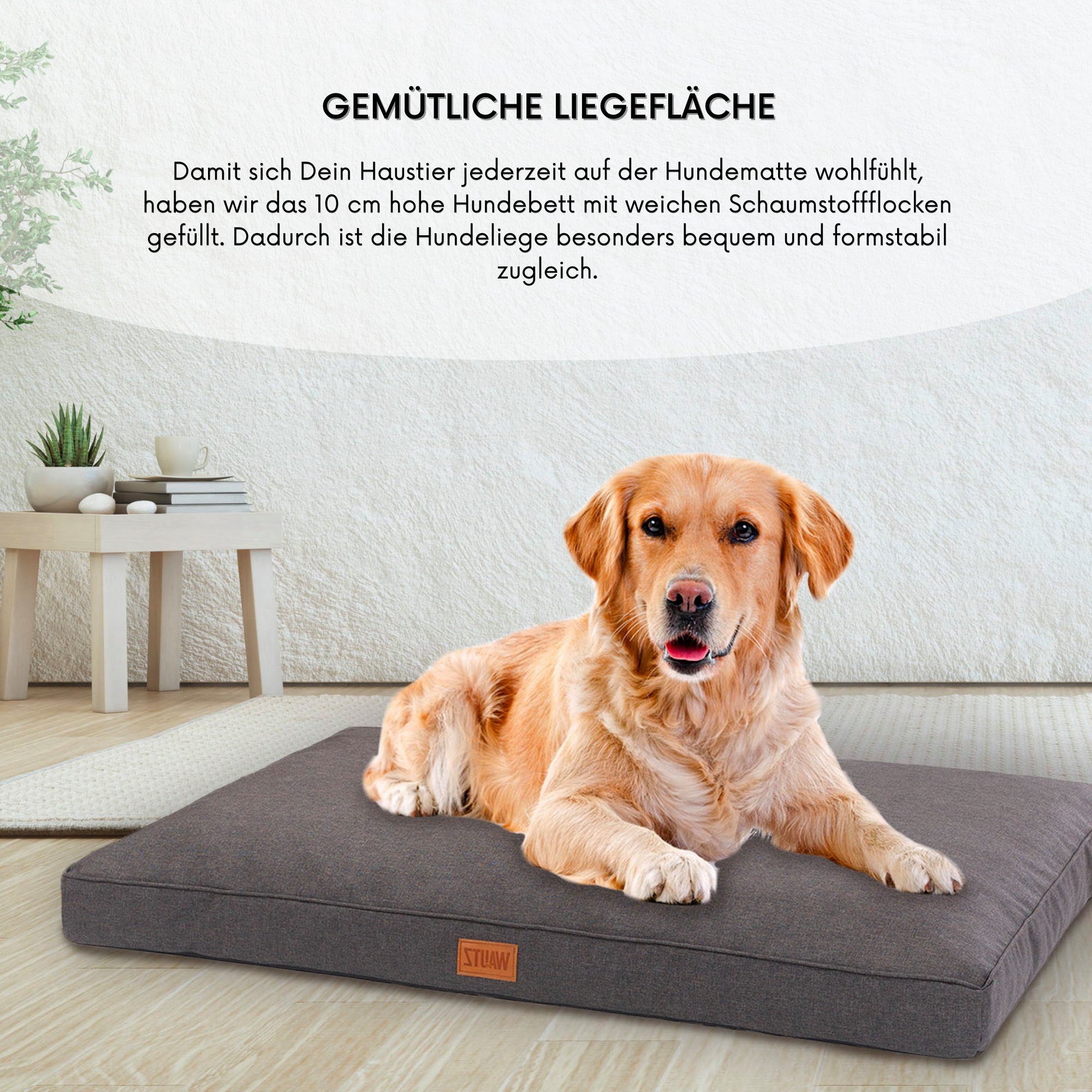 MSS e.K. Hundematte Hundebett Home Mattress