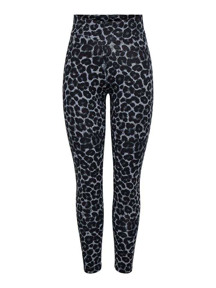 JDY Leggings in Grau/ Schwarz günstig kaufen