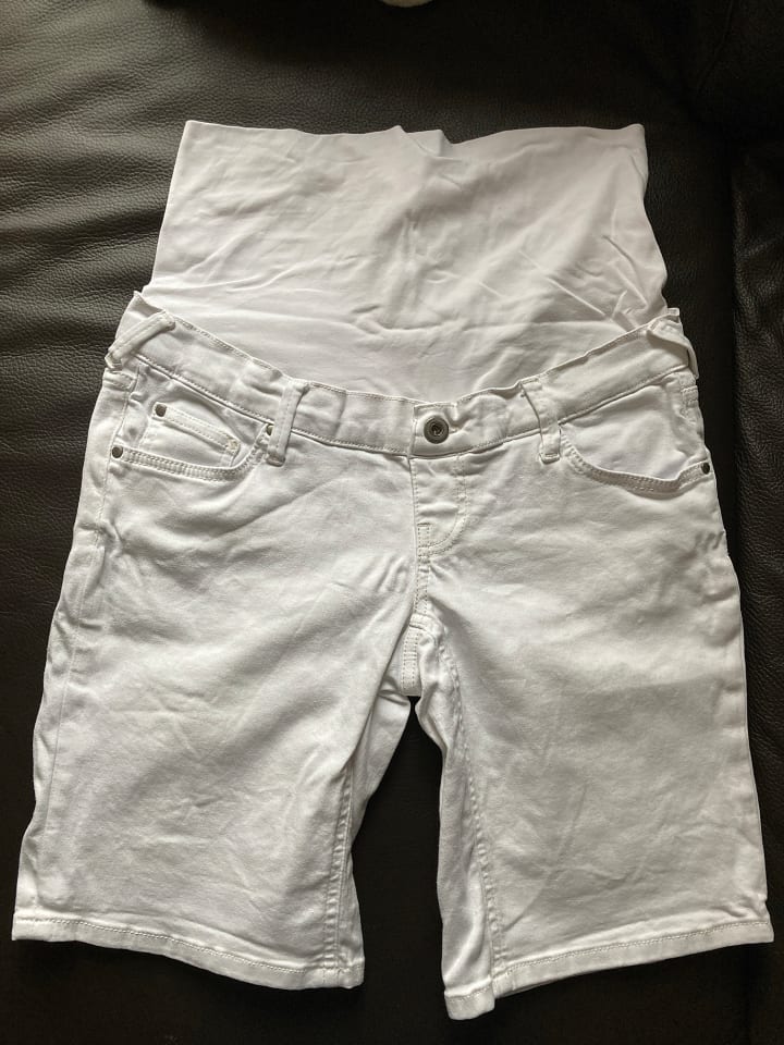 Queen Mum Umstandsjeansshorts 