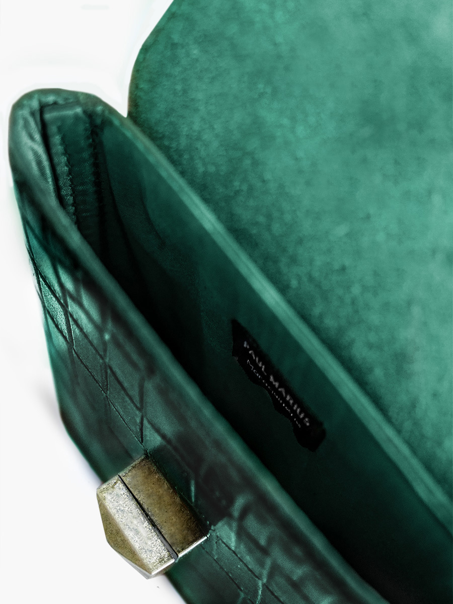 Agathe Alligator - Malachite
