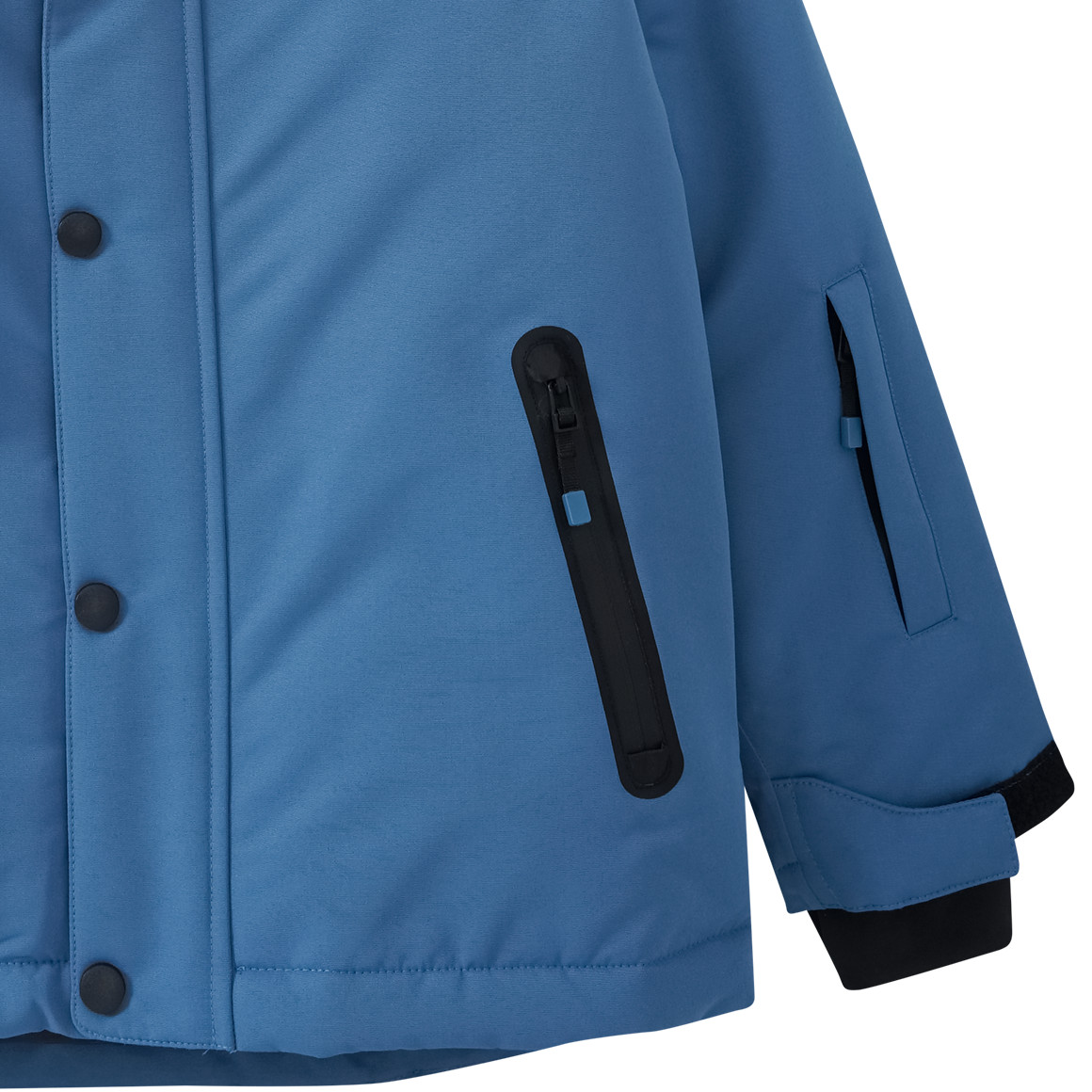 Kinder Schneejacke mit Schneefang