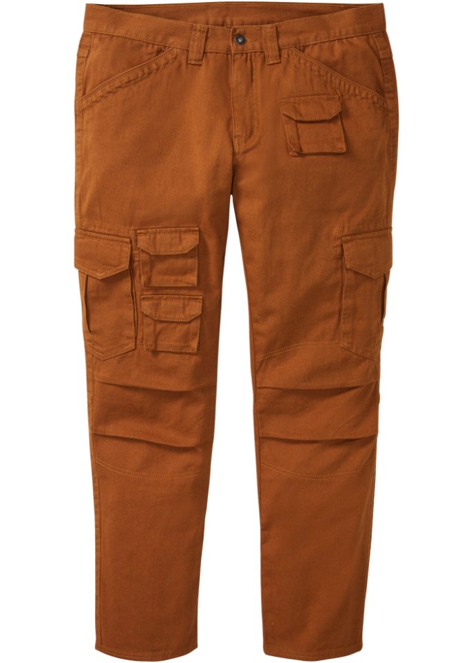 Loose Fit Cargohose, Straight