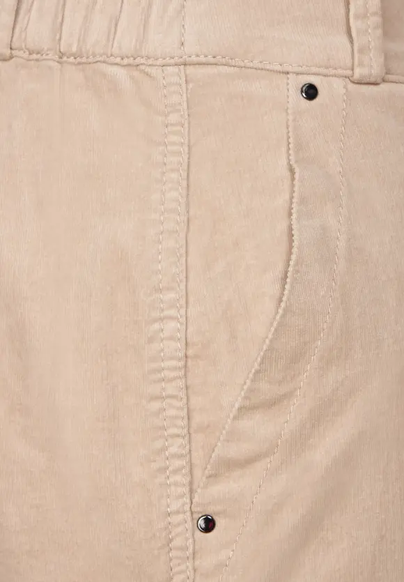 Street One Casual Fit Babycord Hose