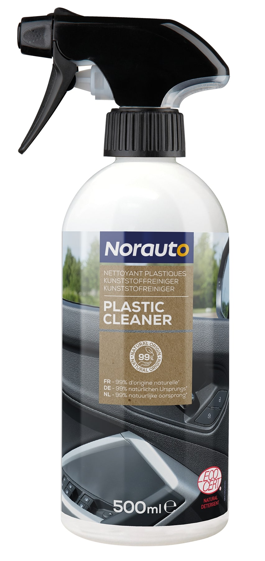 Norauto ECOCERT ökologischer Kunststoffreiniger, 500 ml - ATU