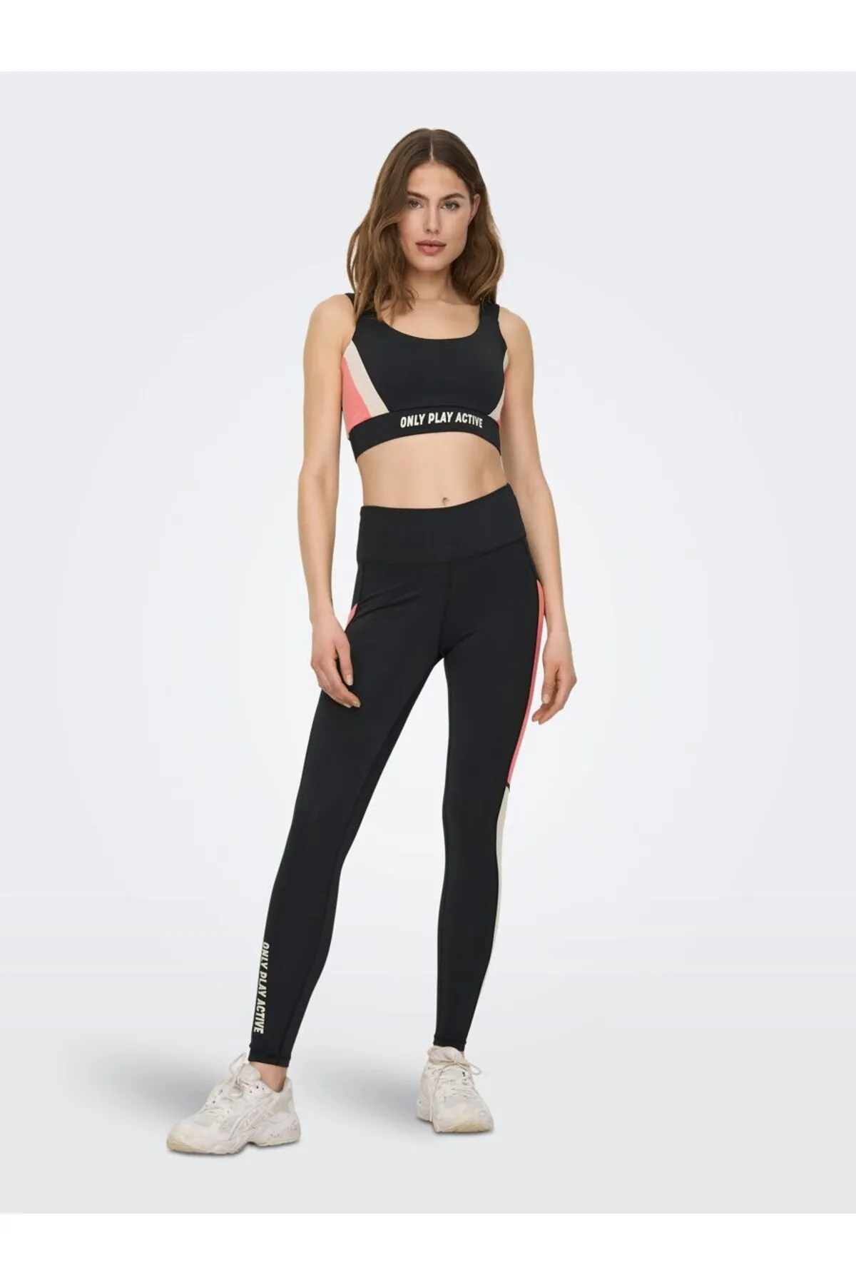Only Play  Sport-Leggings - Schwarz - Mittlerer Bund