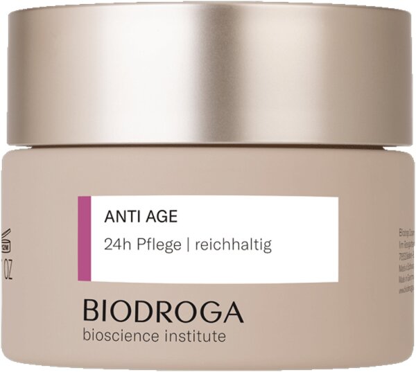 Biodroga Bioscience Institute Anti Aging 24H Pflege Reichhaltig  Gesichtscreme