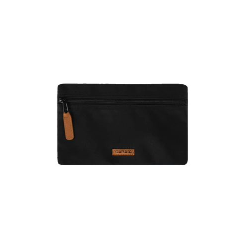 Highland black medium front pocket