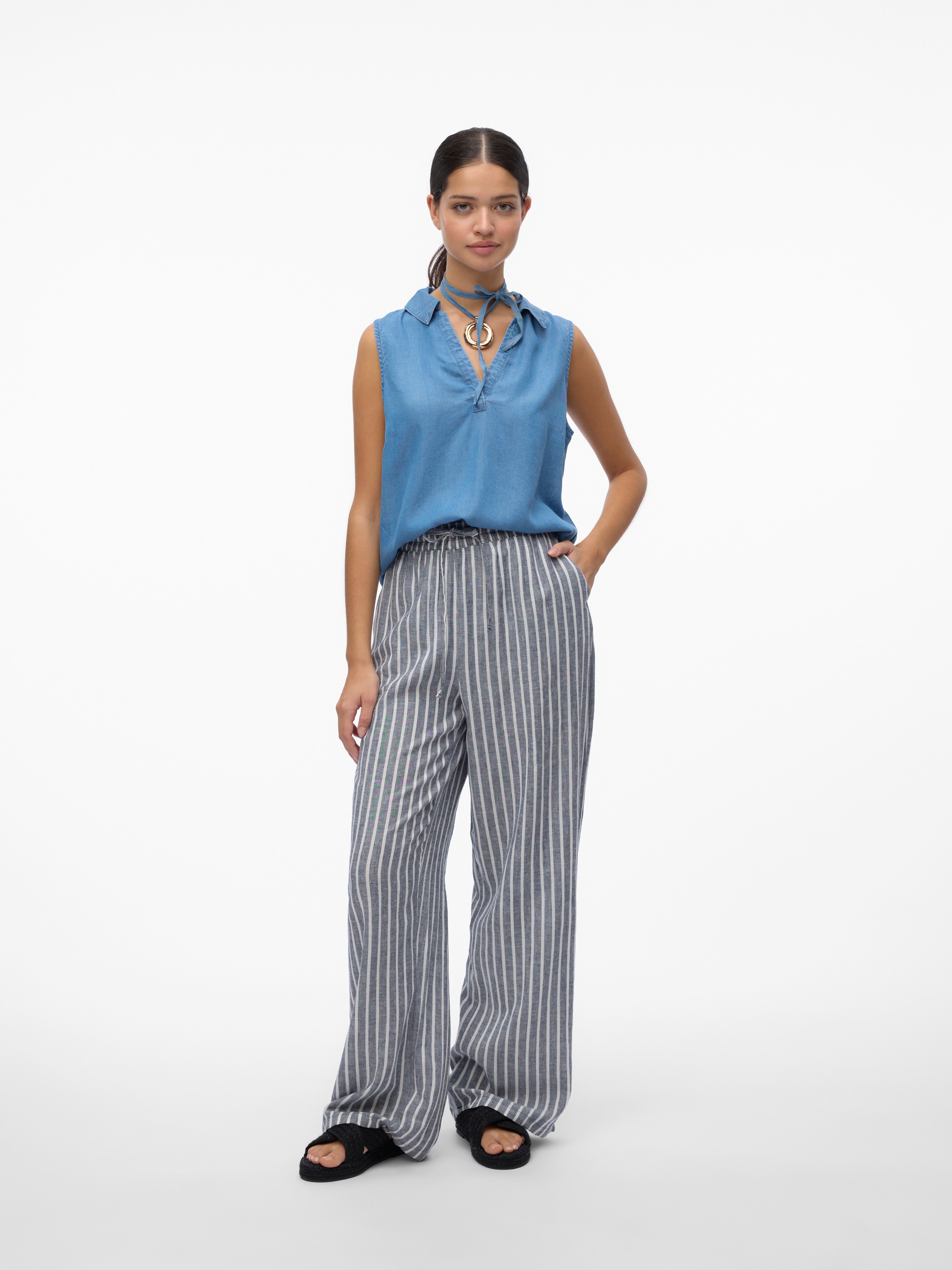 VMLINN Mittlere Taille Hose