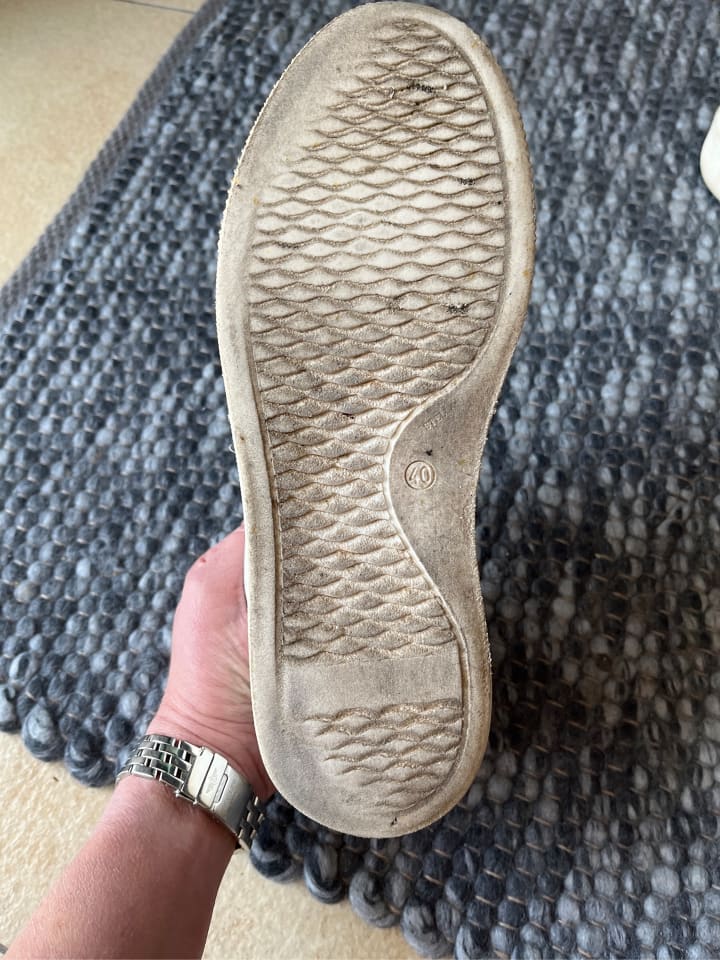 Cinque Leder-Sneakers in Weiß günstig kaufen 40