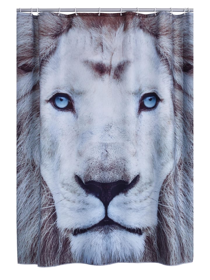 RIDDER Duschvorhang Textil Lion multicolor 180x200 cm günstig kaufen onesize