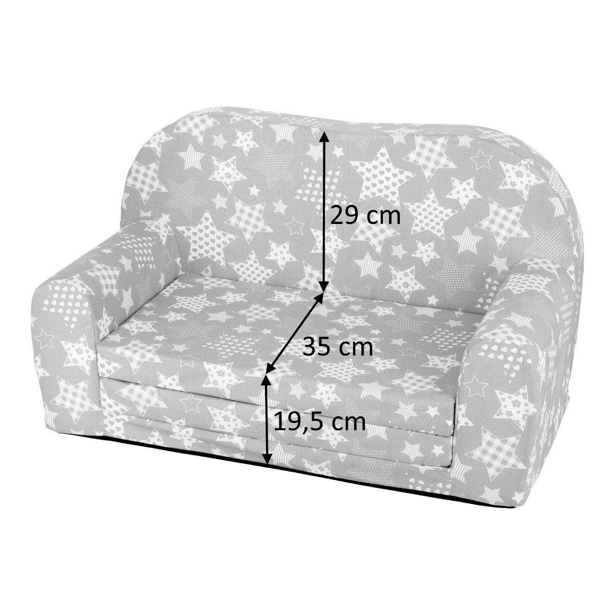Stillerbursch Schlafsofa Kindersofa Kindersessel Minisofa Klappsofa Kindercouch Baumwolle Modell 2