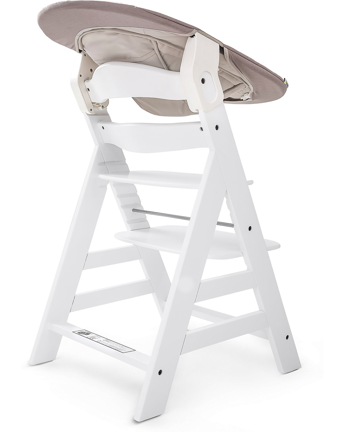 Bouncer 2in1 für Hochstuhl Alpha+ und Beta+ Newborn Set, Stretch Beige