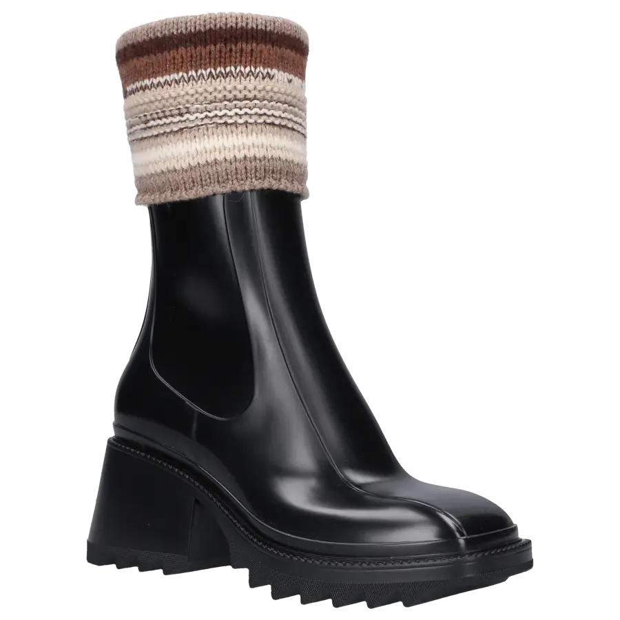 Chloé - Gummistiefel BETTY PVC - schwarz