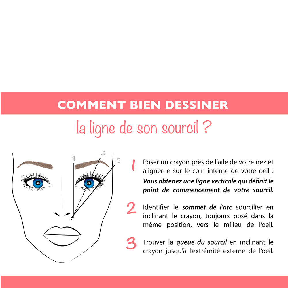 miss cop Crayon Correcteur Crayon sourcils