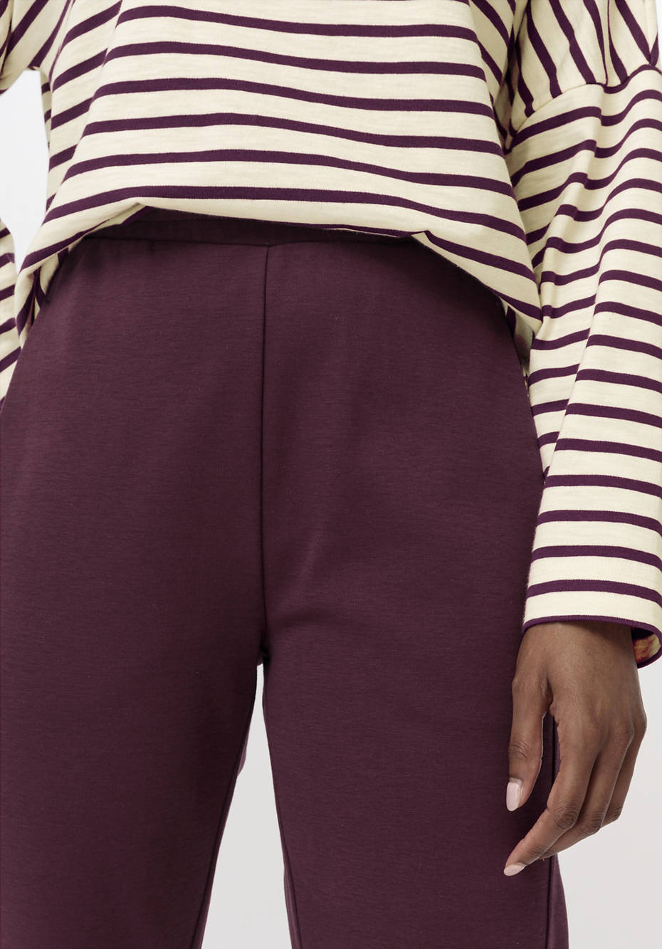 Jersey-Hose aus Bio-Baumwolle