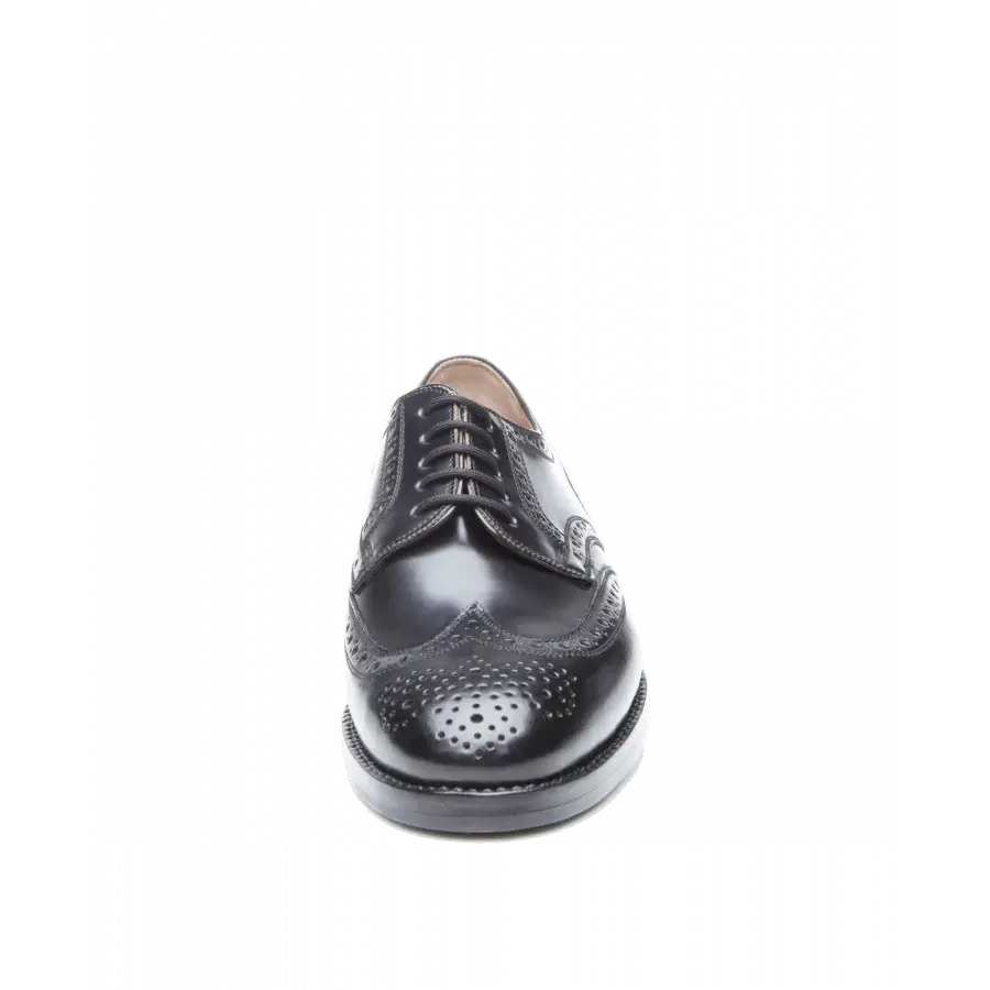 Heinrich Dinkelacker - Businessschuhe Budapester LONDON FULL-BROGUE C Cordovan - schwarz