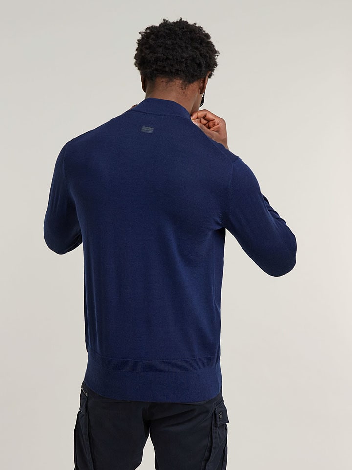 G-Star Wollpullover in Dunkelblau günstig kaufen