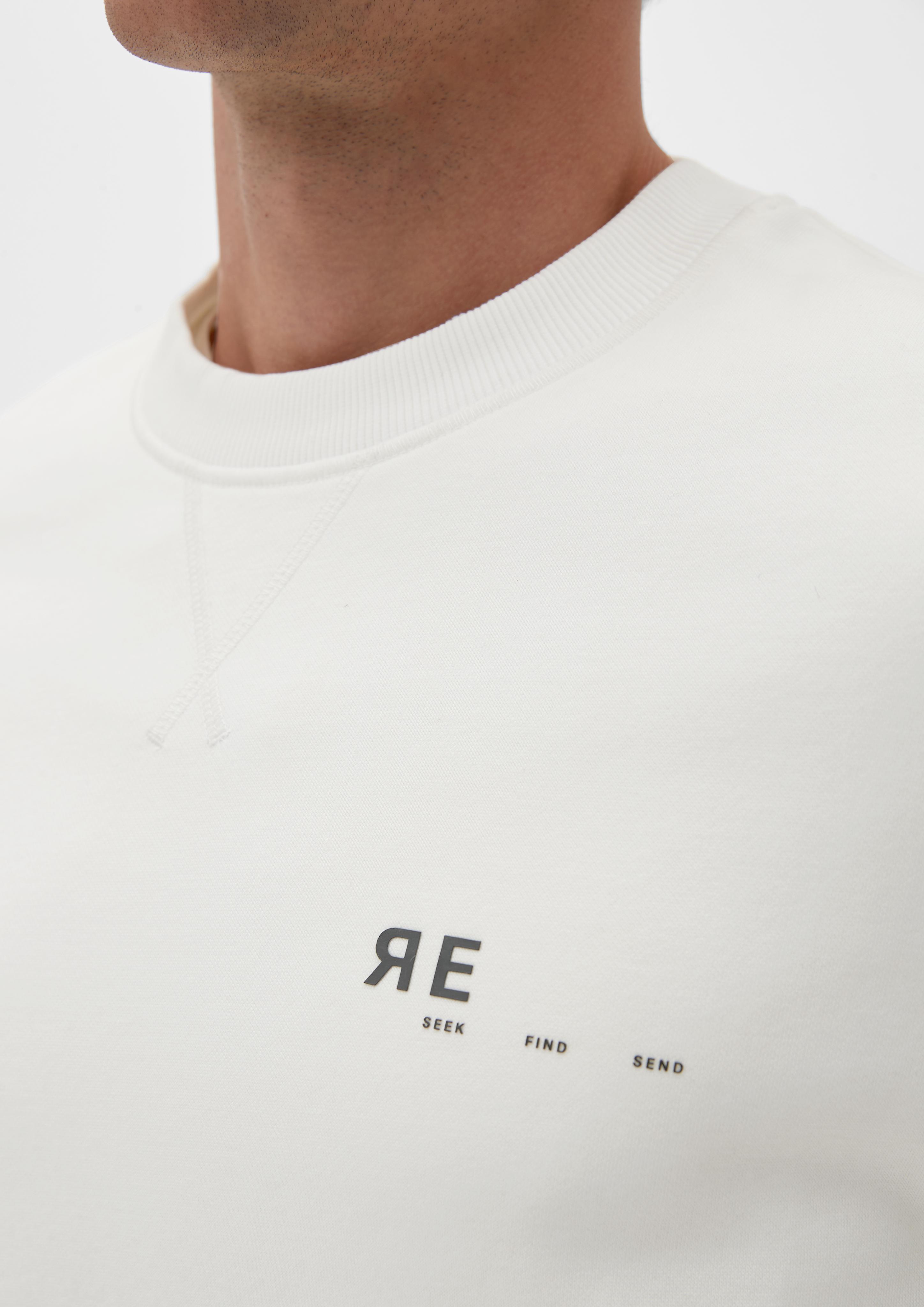 Sweatshirt mit Schrift- und Backprint  2125699-01D1