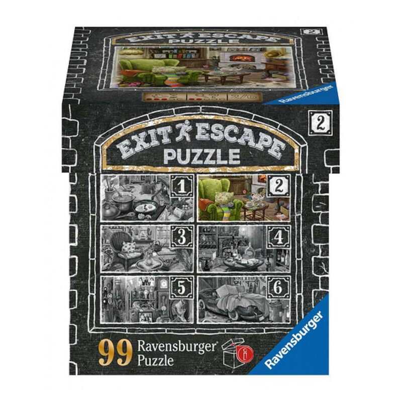 Puzzle escape Le salon du manoir 99 pièces
