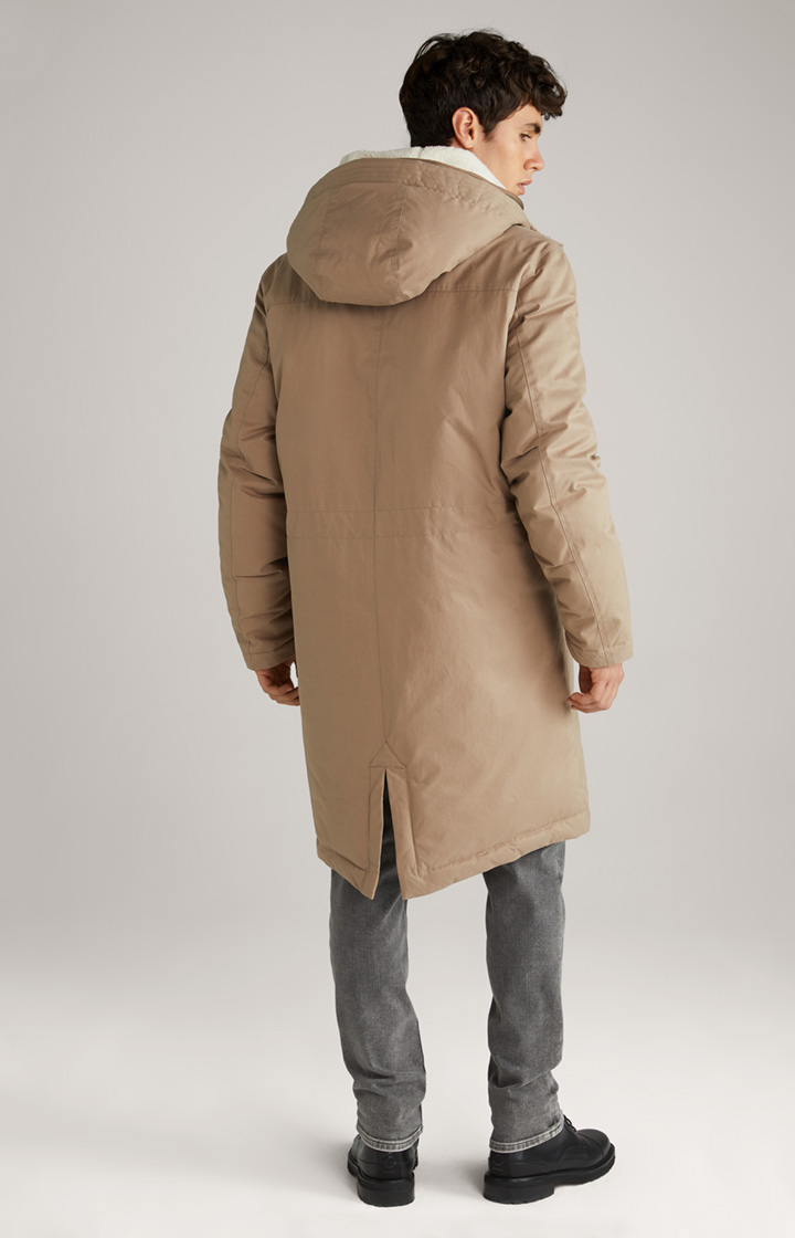 Parka Parko in Dunkelbeige