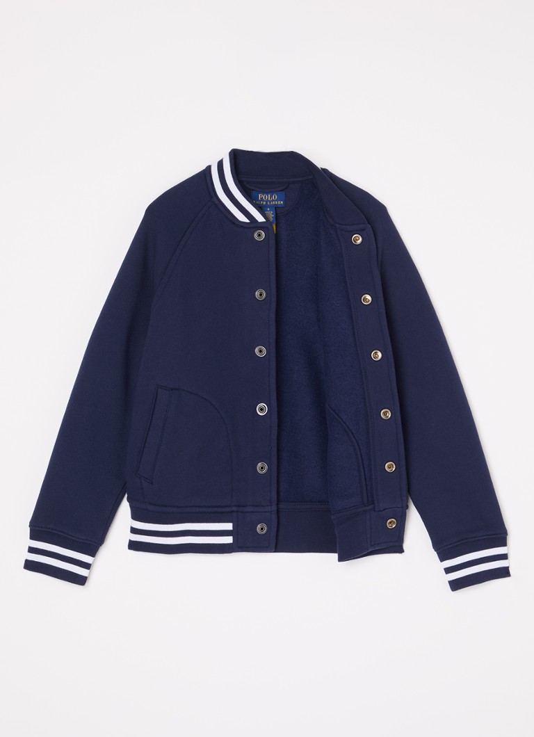 Jachetă bomber Ralph Lauren cu logo brodat