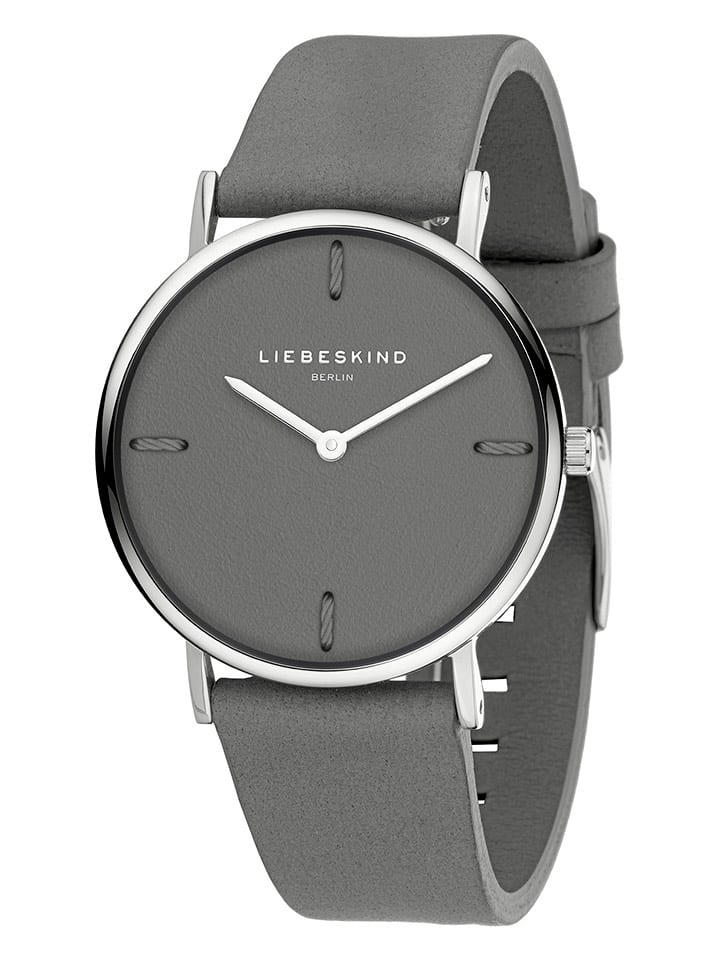 Liebeskind Quarzuhr in Silber/ Grau günstig kaufen onesize
