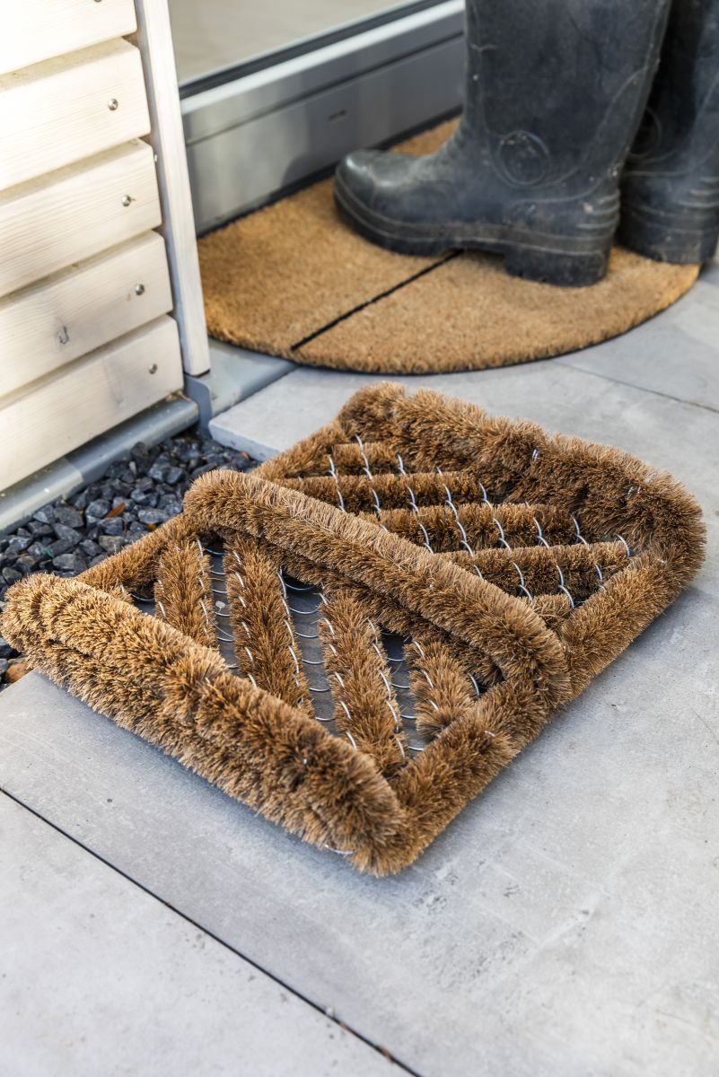 Kokosmatte Coco Brush natur 40x60