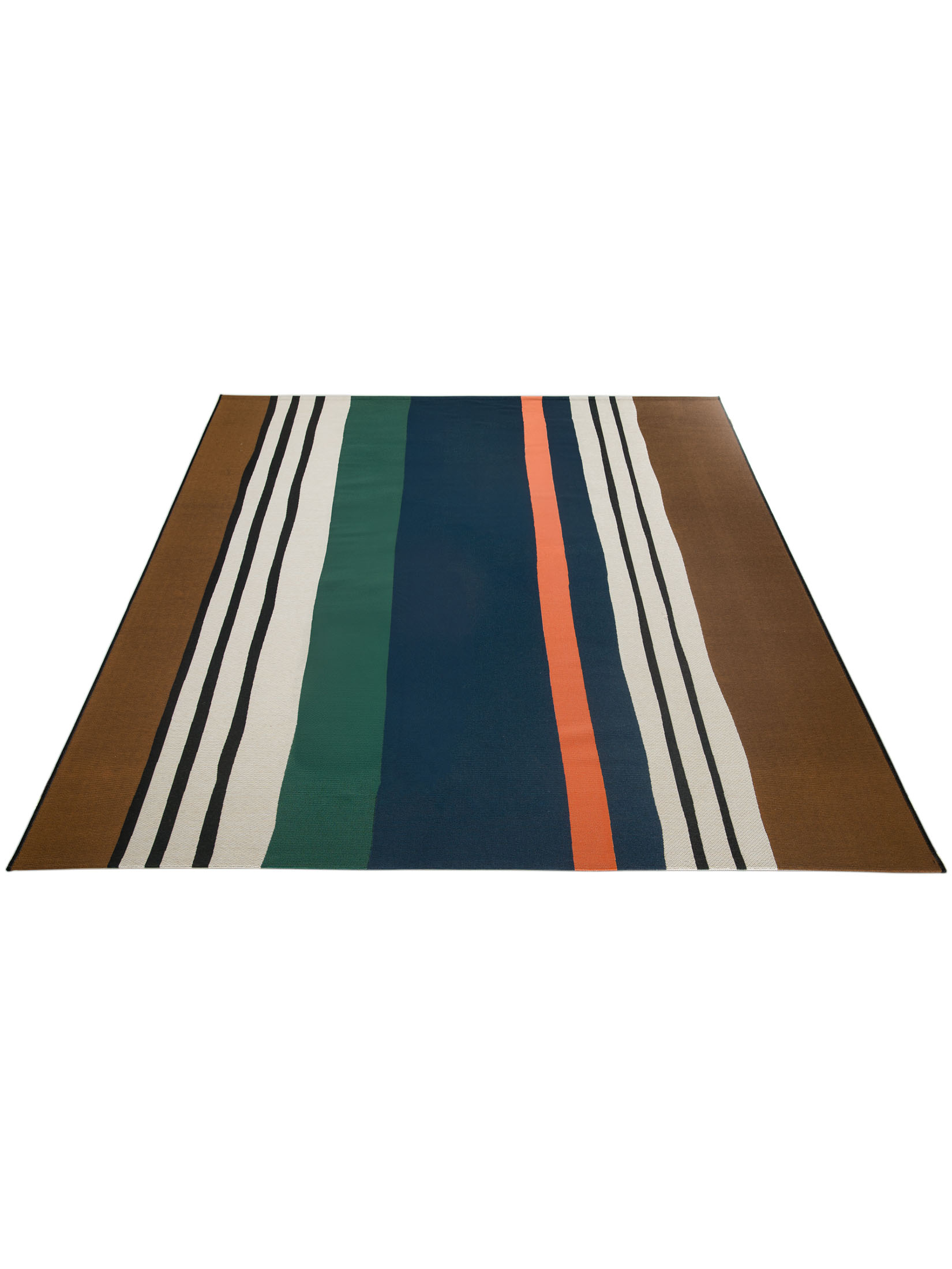 Lindos Outdoor-Teppich, Coffee