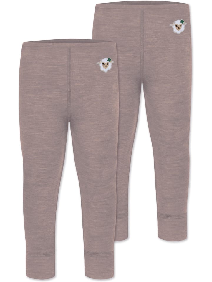 Normani Outdoor Sports 2er Pack Baby Merino Hose Leggings „Tutira