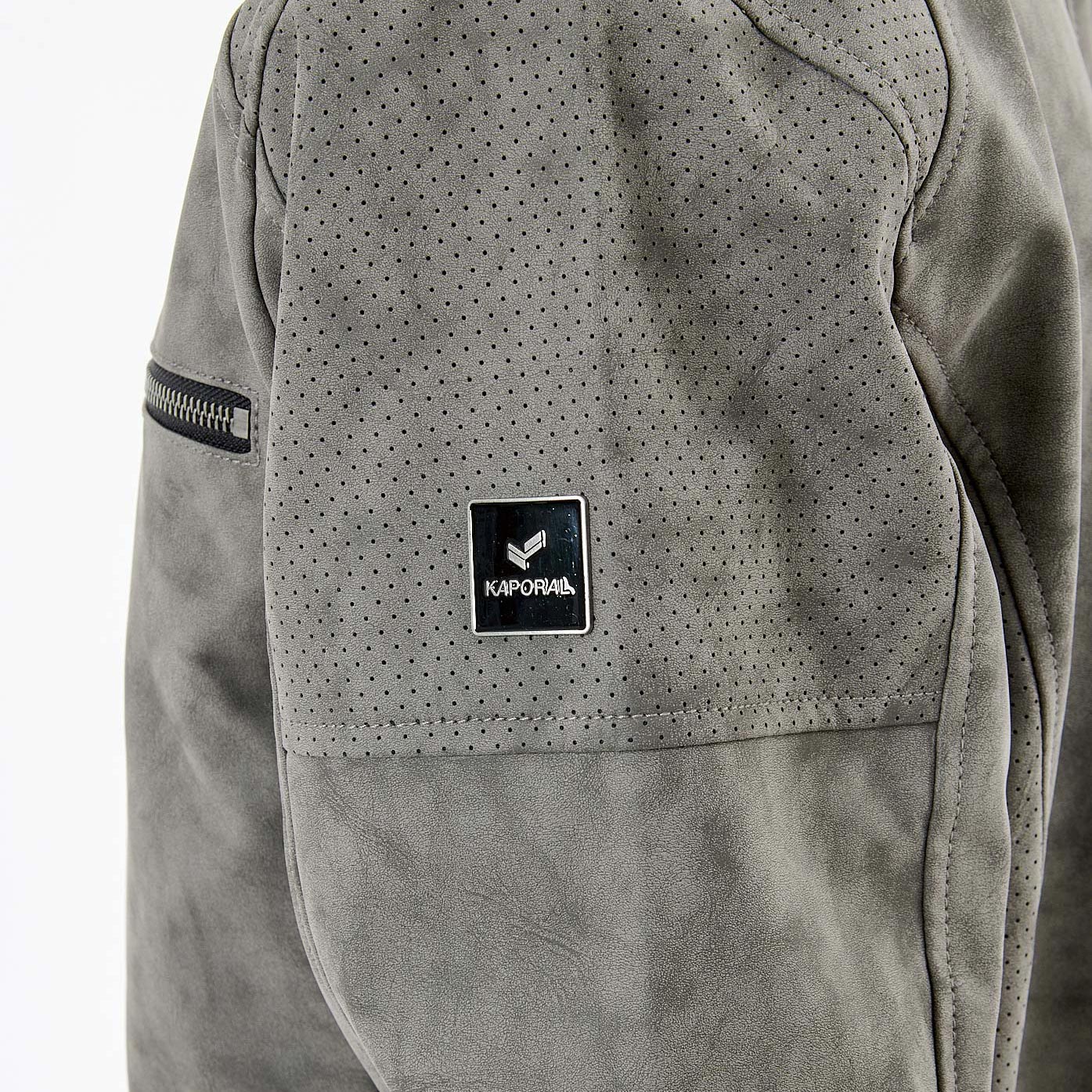 VIRAK  Blouson gris homme
