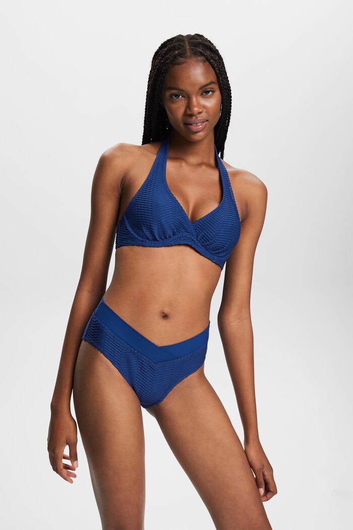 Recycelt: Strukturierte Bikinihose