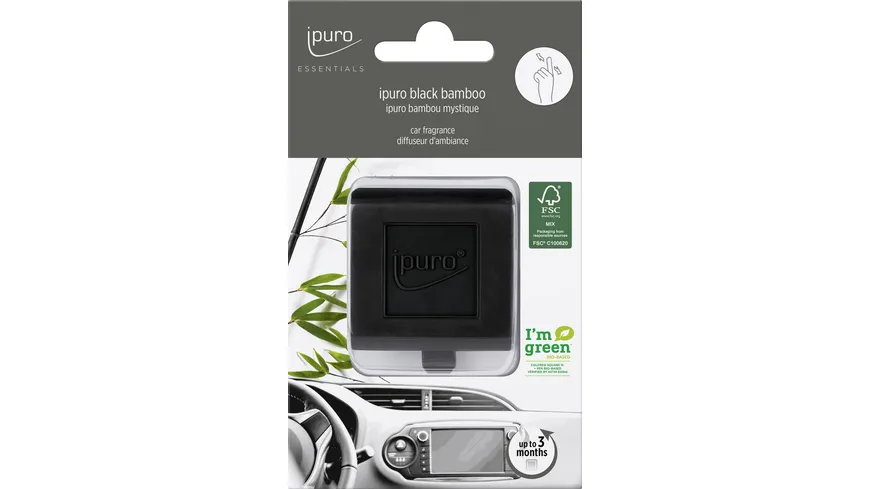 ipuro ESSENTIALS car line black bamboo