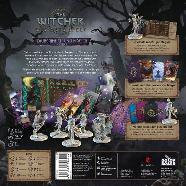The Witcher: Die Alte Welt - Zauberinnen und Magier (Erw.)