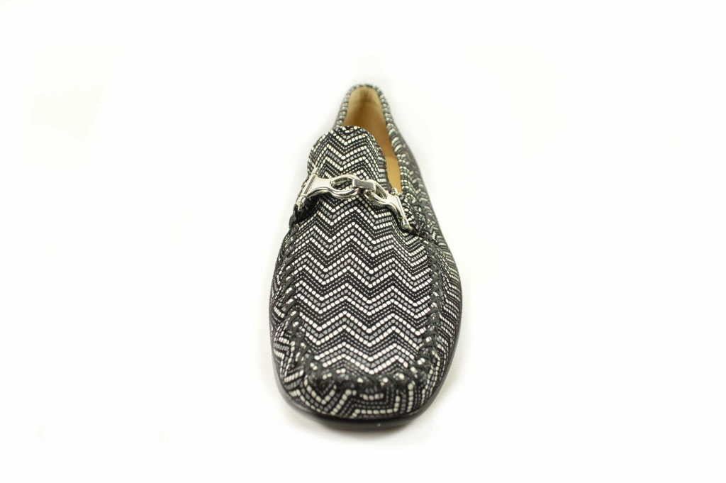 SIOUX Klassische Slipper schwarz