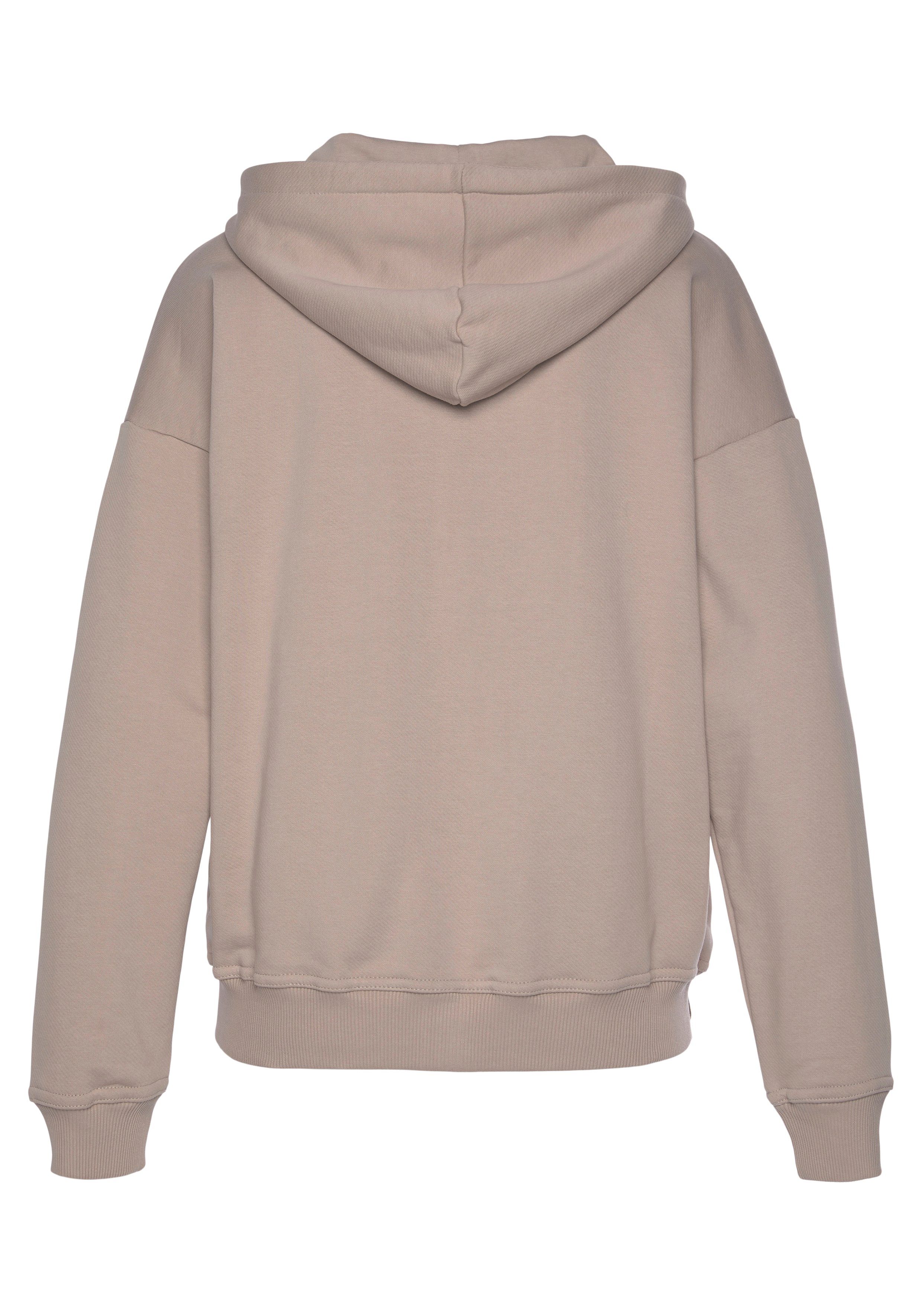 LASCANA Hoodie aus organischer Baumwolle, Loungewear, Loungeanzug, Hoodie