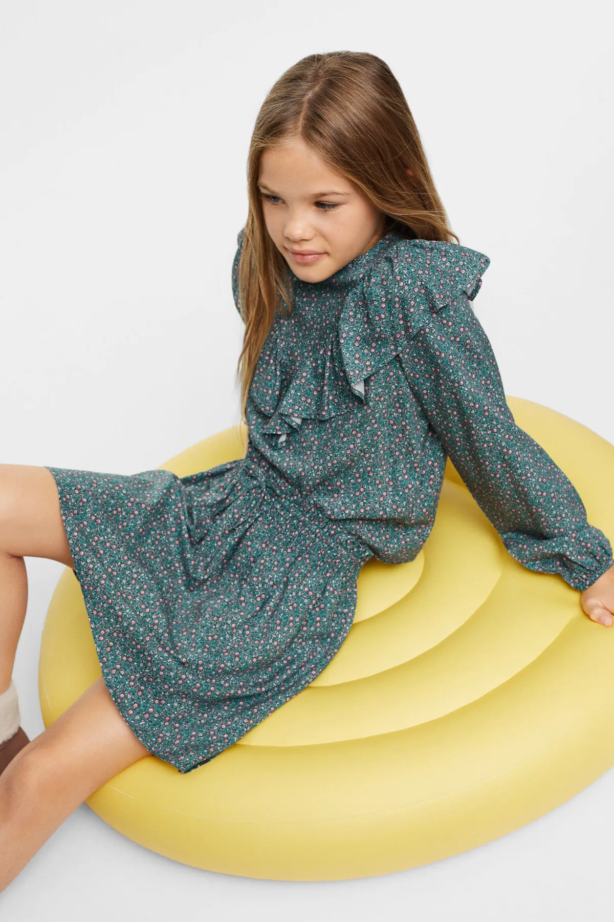 MANGO Kids  Grüner Damenrock 37084763