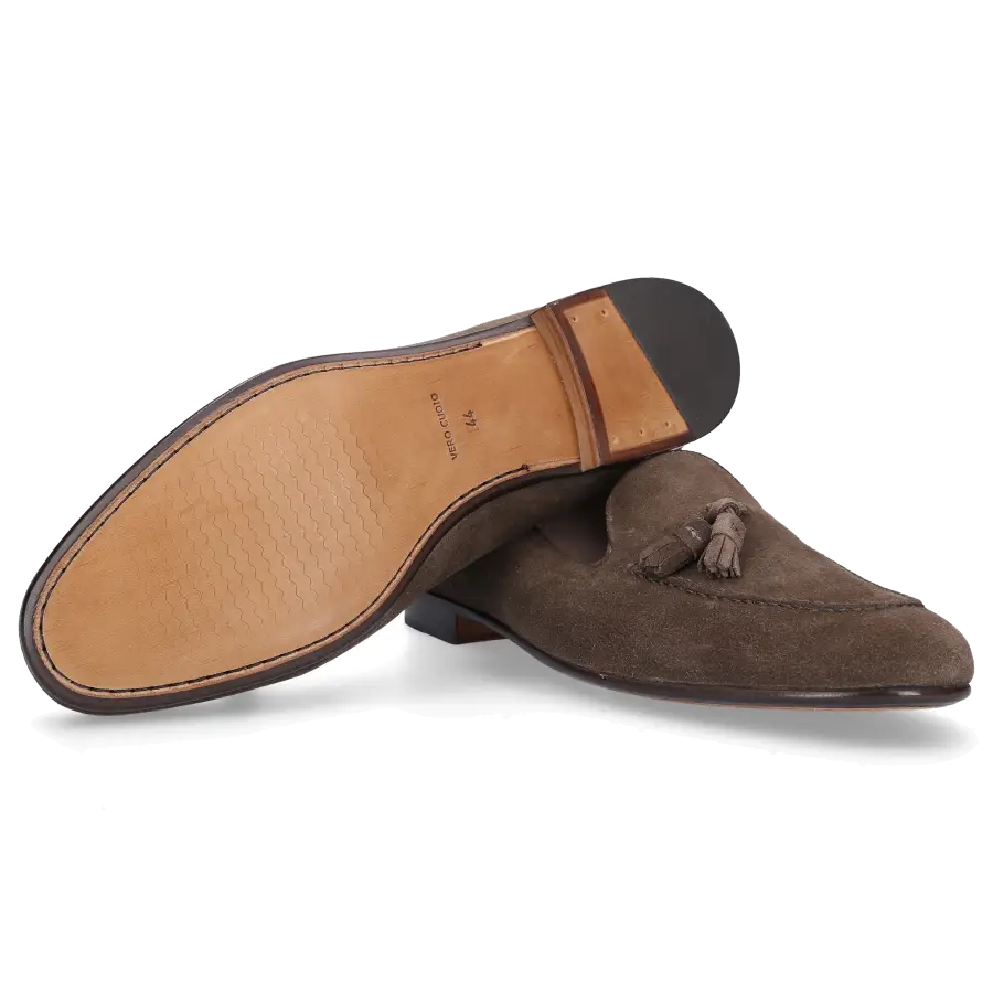EN AVANT - Loafer 355-01B Veloursleder - braun