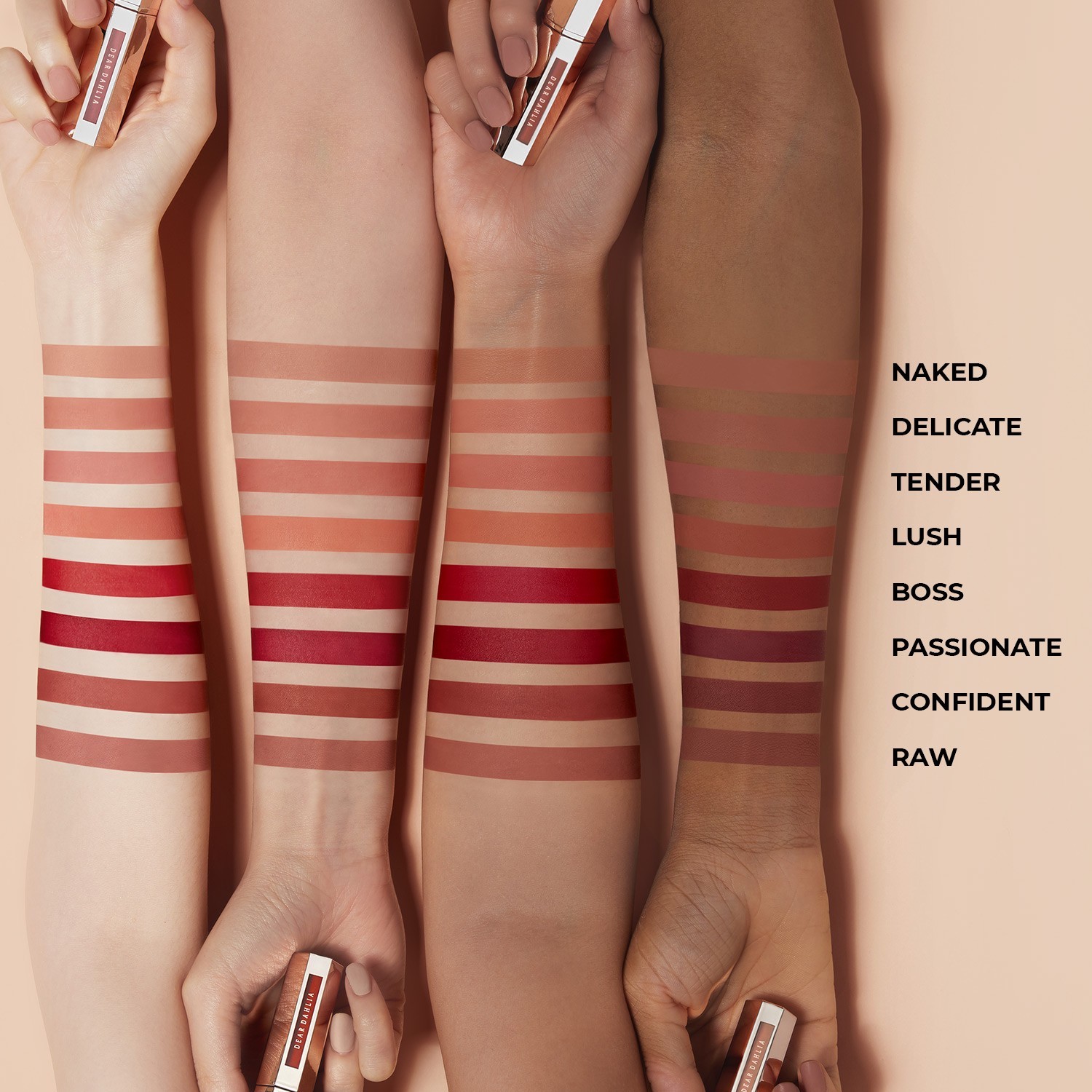 Dear Dahlia sensuous matte lip suit