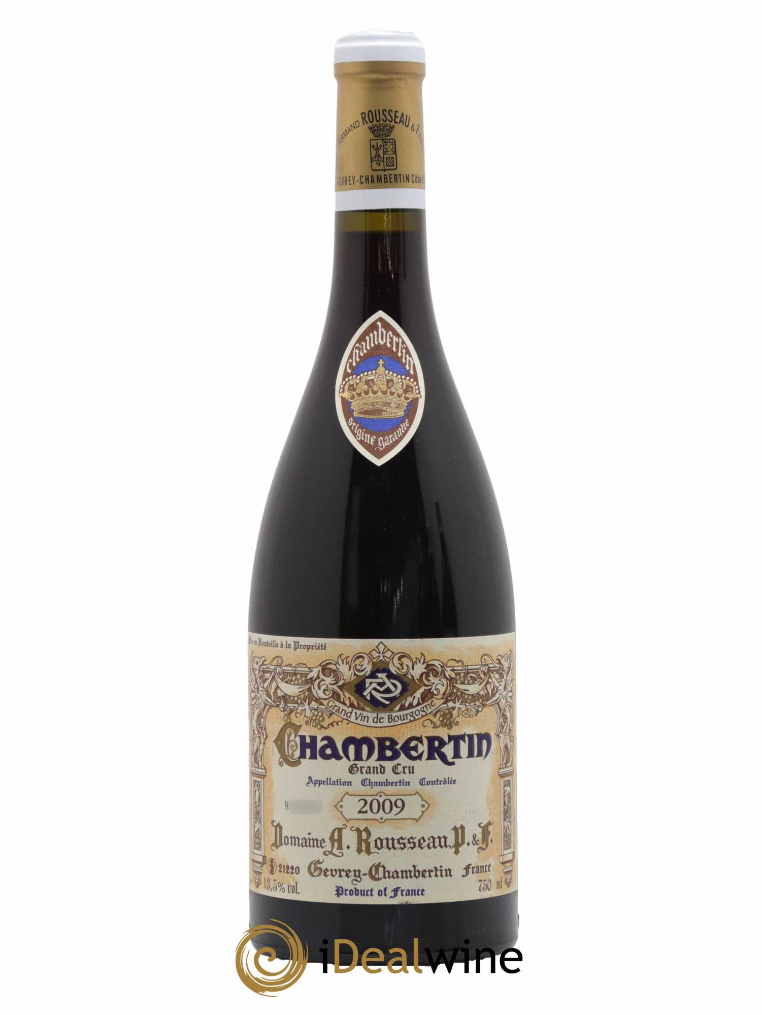 Chambertin Grand Cru Armand Rousseau (Domaine)  2009 - Lot de 1 Bouteille