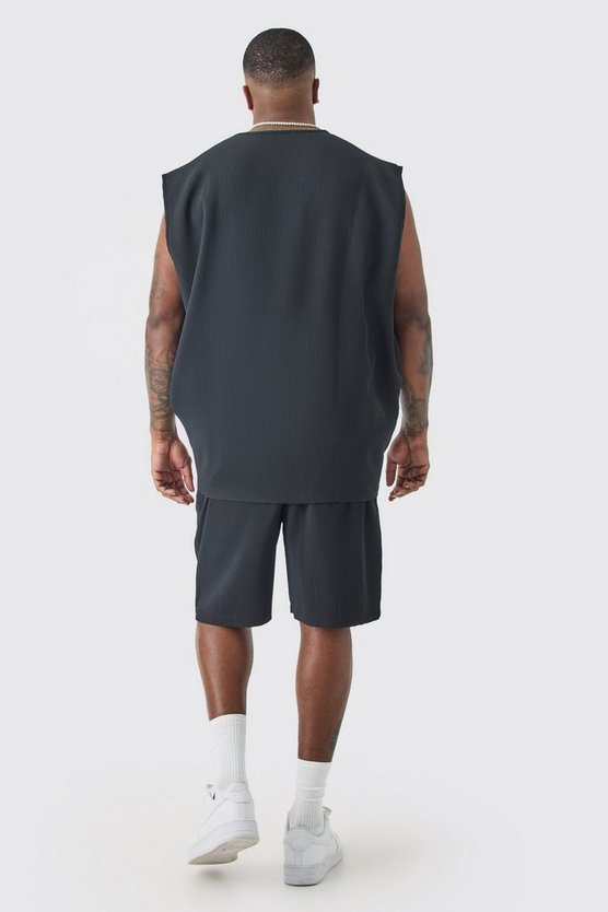 Plus Shorts mit elastischem Bund