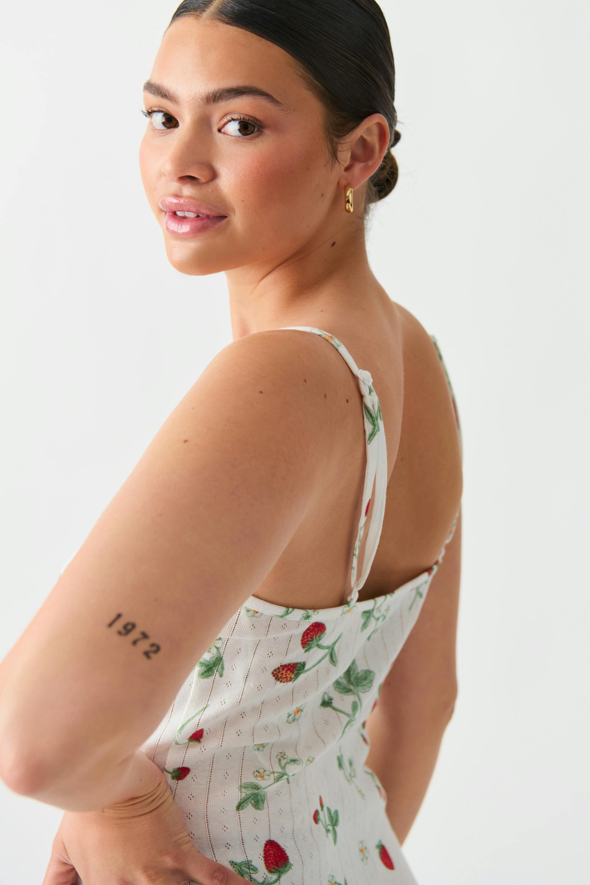 Pointelle dress