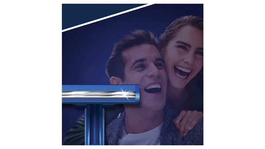 Gillette Einweg Rasierer Blue II Plus