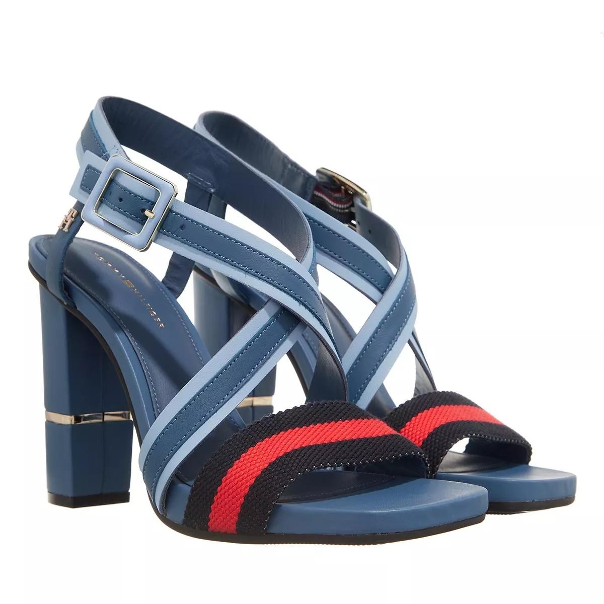 TOMMY HILFIGER Komfort Sandalen blau Sandale