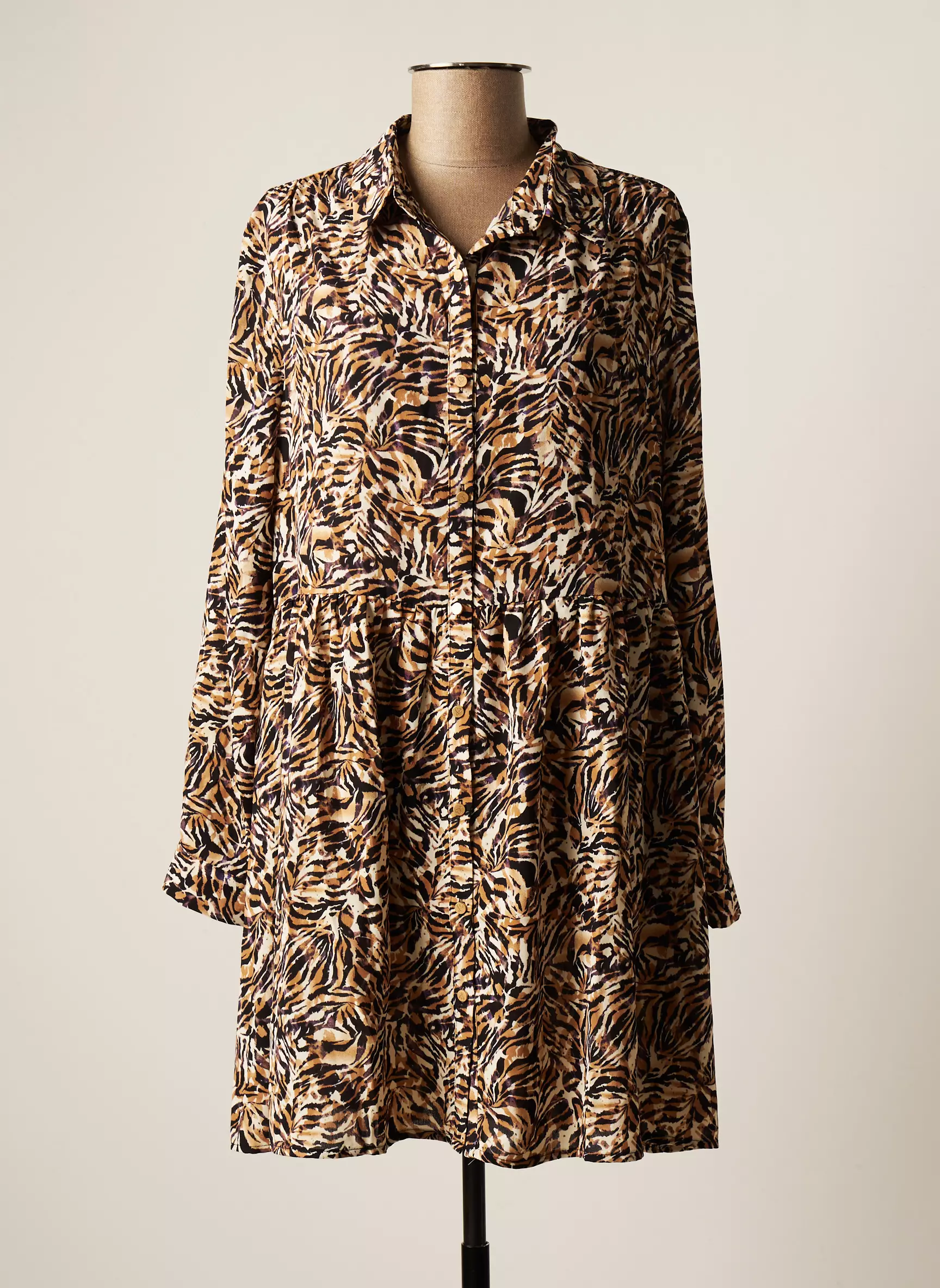 Sarah John Robes Courtes Femme couleur beige