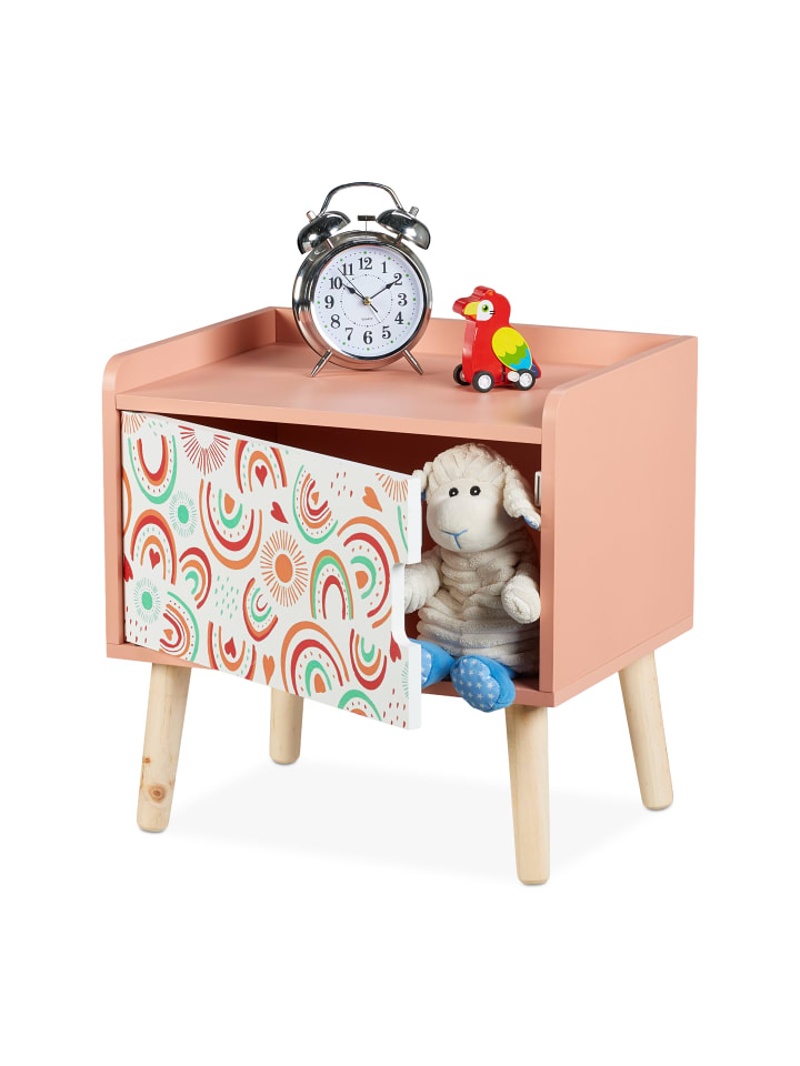 relaxdays Kinder-Nachttisch 