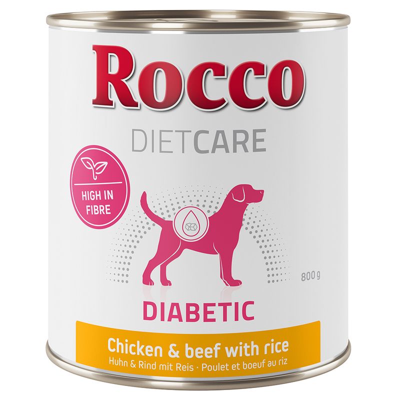 Rocco Diet Care Diabetic Huhn & Rind mit Reis 800 g