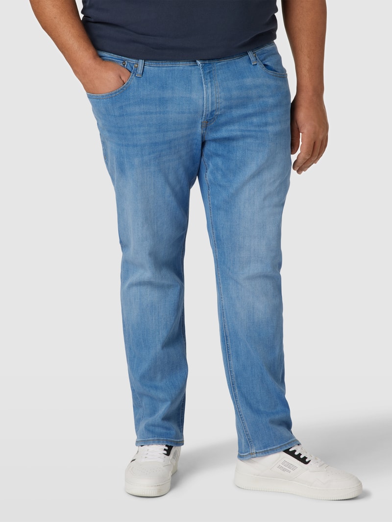 PLUS SIZE Jeans im 5-Pocket-Design Modell 'GLENN' in jeans